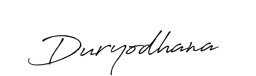 Also we have Duryodhana name is the best signature style. Create professional handwritten signature collection using Antro_Vectra_Bolder autograph style. Duryodhana signature style 7 images and pictures png