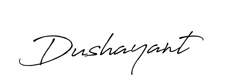 It looks lik you need a new signature style for name Dushayant. Design unique handwritten (Antro_Vectra_Bolder) signature with our free signature maker in just a few clicks. Dushayant signature style 7 images and pictures png