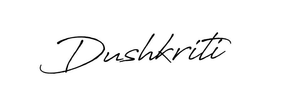 Also we have Dushkriti name is the best signature style. Create professional handwritten signature collection using Antro_Vectra_Bolder autograph style. Dushkriti signature style 7 images and pictures png