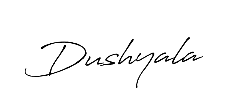 It looks lik you need a new signature style for name Dushyala. Design unique handwritten (Antro_Vectra_Bolder) signature with our free signature maker in just a few clicks. Dushyala signature style 7 images and pictures png