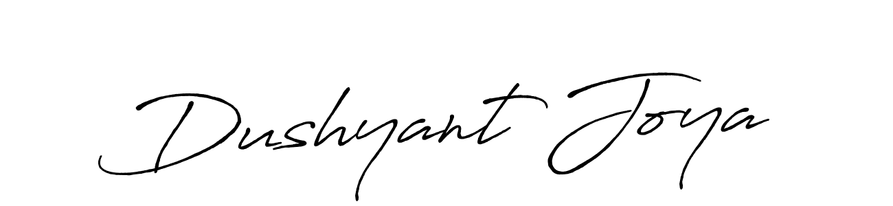 You should practise on your own different ways (Antro_Vectra_Bolder) to write your name (Dushyant Joya) in signature. don't let someone else do it for you. Dushyant Joya signature style 7 images and pictures png