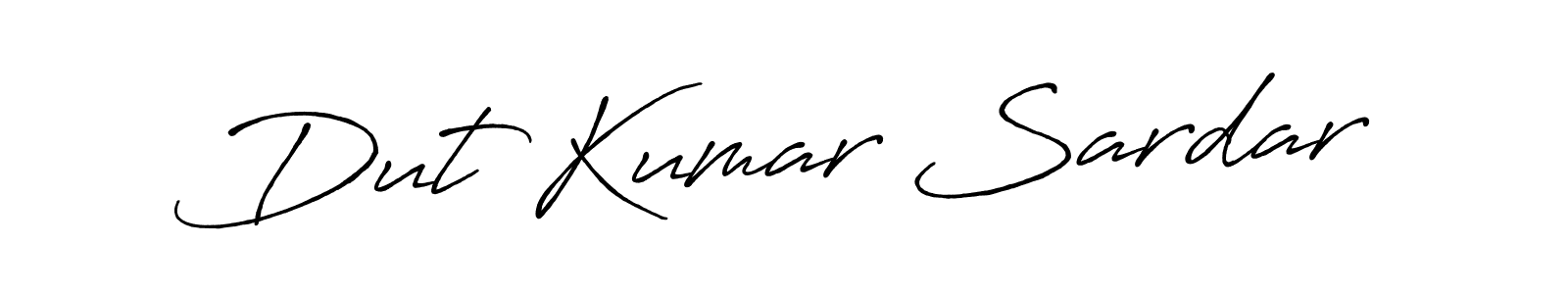 Design your own signature with our free online signature maker. With this signature software, you can create a handwritten (Antro_Vectra_Bolder) signature for name Dut Kumar Sardar. Dut Kumar Sardar signature style 7 images and pictures png