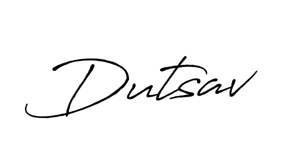 Make a beautiful signature design for name Dutsav. Use this online signature maker to create a handwritten signature for free. Dutsav signature style 7 images and pictures png