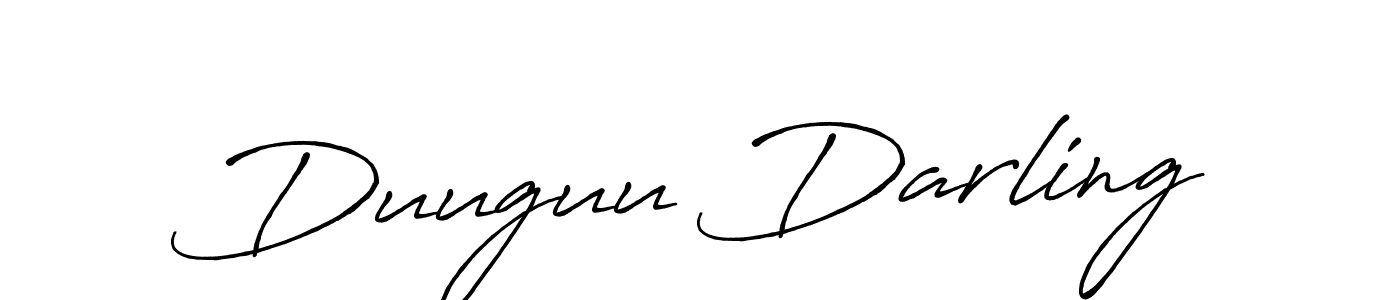 This is the best signature style for the Duuguu Darling name. Also you like these signature font (Antro_Vectra_Bolder). Mix name signature. Duuguu Darling signature style 7 images and pictures png