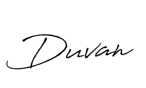 Make a beautiful signature design for name Duvan. Use this online signature maker to create a handwritten signature for free. Duvan signature style 7 images and pictures png