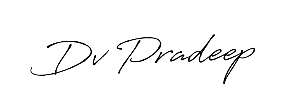 How to Draw Dv Pradeep signature style? Antro_Vectra_Bolder is a latest design signature styles for name Dv Pradeep. Dv Pradeep signature style 7 images and pictures png