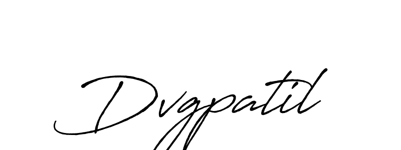 Use a signature maker to create a handwritten signature online. With this signature software, you can design (Antro_Vectra_Bolder) your own signature for name Dvgpatil. Dvgpatil signature style 7 images and pictures png