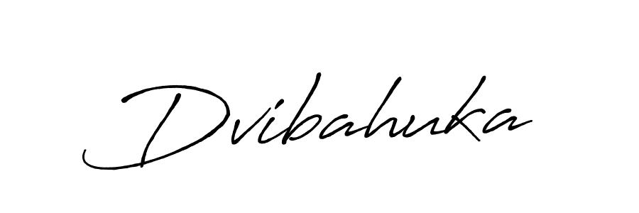 Design your own signature with our free online signature maker. With this signature software, you can create a handwritten (Antro_Vectra_Bolder) signature for name Dvibahuka. Dvibahuka signature style 7 images and pictures png