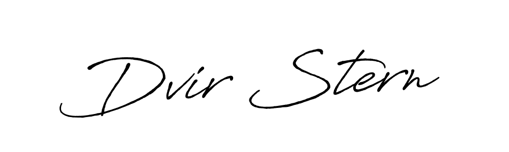 Once you've used our free online signature maker to create your best signature Antro_Vectra_Bolder style, it's time to enjoy all of the benefits that Dvir Stern name signing documents. Dvir Stern signature style 7 images and pictures png
