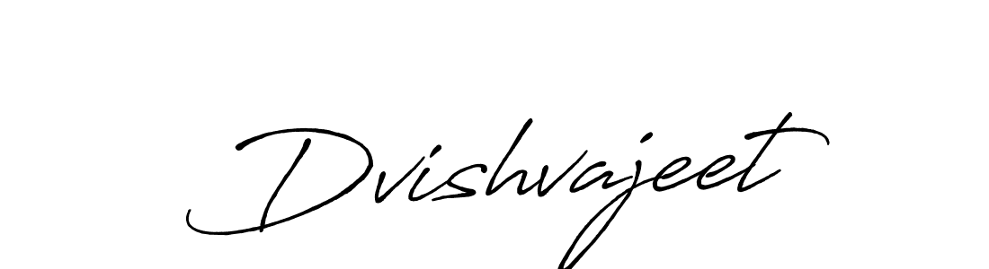 Make a beautiful signature design for name Dvishvajeet. With this signature (Antro_Vectra_Bolder) style, you can create a handwritten signature for free. Dvishvajeet signature style 7 images and pictures png