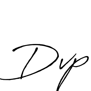 Make a beautiful signature design for name Dvp. With this signature (Antro_Vectra_Bolder) style, you can create a handwritten signature for free. Dvp signature style 7 images and pictures png