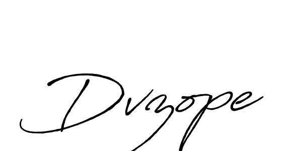 Also You can easily find your signature by using the search form. We will create Dvzope name handwritten signature images for you free of cost using Antro_Vectra_Bolder sign style. Dvzope signature style 7 images and pictures png