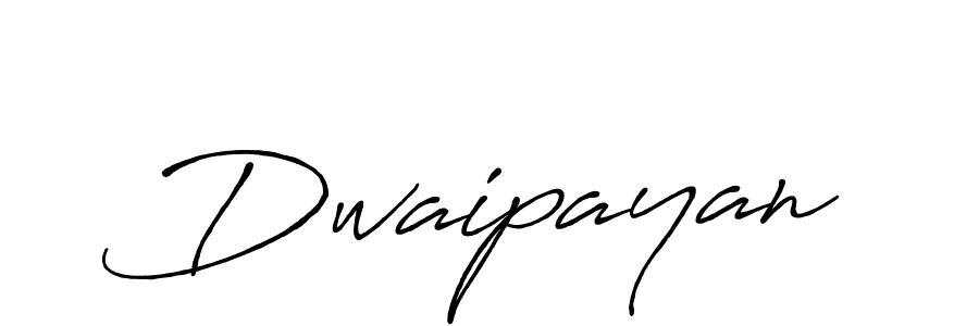 It looks lik you need a new signature style for name Dwaipayan. Design unique handwritten (Antro_Vectra_Bolder) signature with our free signature maker in just a few clicks. Dwaipayan signature style 7 images and pictures png