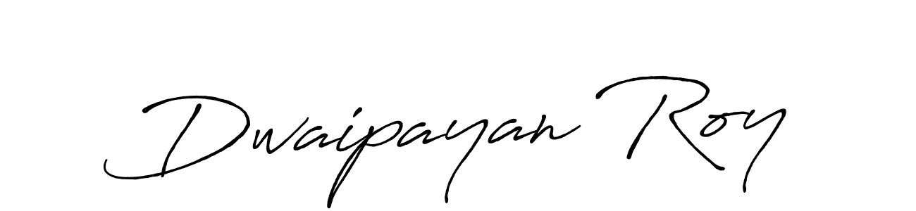 It looks lik you need a new signature style for name Dwaipayan Roy. Design unique handwritten (Antro_Vectra_Bolder) signature with our free signature maker in just a few clicks. Dwaipayan Roy signature style 7 images and pictures png