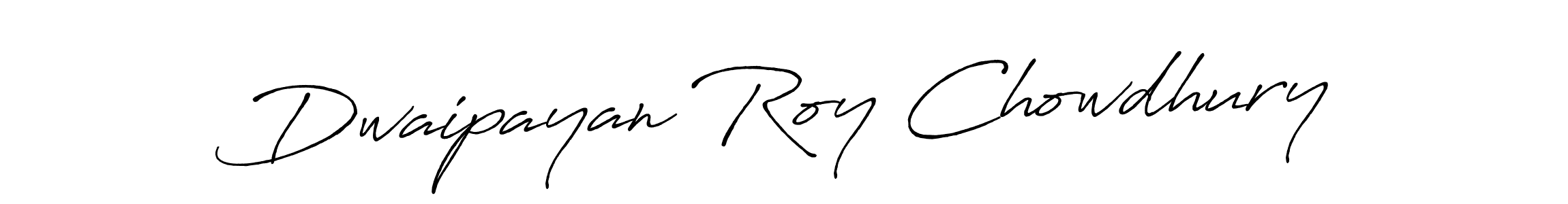 Dwaipayan Roy Chowdhury stylish signature style. Best Handwritten Sign (Antro_Vectra_Bolder) for my name. Handwritten Signature Collection Ideas for my name Dwaipayan Roy Chowdhury. Dwaipayan Roy Chowdhury signature style 7 images and pictures png