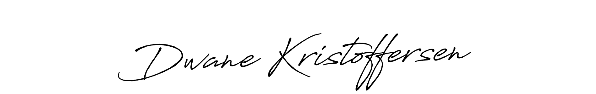 You should practise on your own different ways (Antro_Vectra_Bolder) to write your name (Dwane Kristoffersen) in signature. don't let someone else do it for you. Dwane Kristoffersen signature style 7 images and pictures png