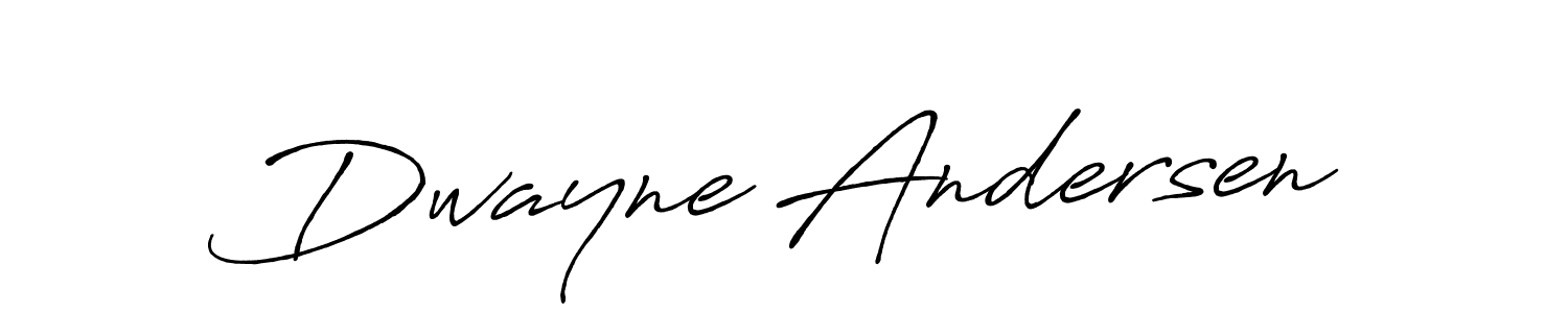 It looks lik you need a new signature style for name Dwayne Andersen. Design unique handwritten (Antro_Vectra_Bolder) signature with our free signature maker in just a few clicks. Dwayne Andersen signature style 7 images and pictures png