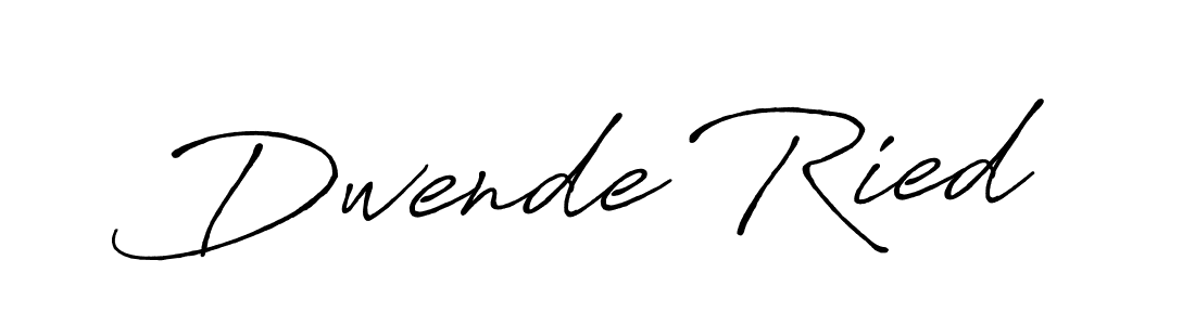 Also You can easily find your signature by using the search form. We will create Dwende Ried name handwritten signature images for you free of cost using Antro_Vectra_Bolder sign style. Dwende Ried signature style 7 images and pictures png