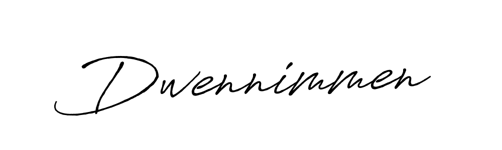 Design your own signature with our free online signature maker. With this signature software, you can create a handwritten (Antro_Vectra_Bolder) signature for name Dwennimmen. Dwennimmen signature style 7 images and pictures png