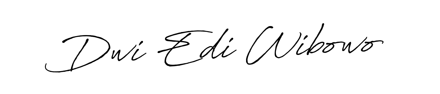 Dwi Edi Wibowo stylish signature style. Best Handwritten Sign (Antro_Vectra_Bolder) for my name. Handwritten Signature Collection Ideas for my name Dwi Edi Wibowo. Dwi Edi Wibowo signature style 7 images and pictures png