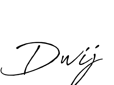 It looks lik you need a new signature style for name Dwij. Design unique handwritten (Antro_Vectra_Bolder) signature with our free signature maker in just a few clicks. Dwij signature style 7 images and pictures png