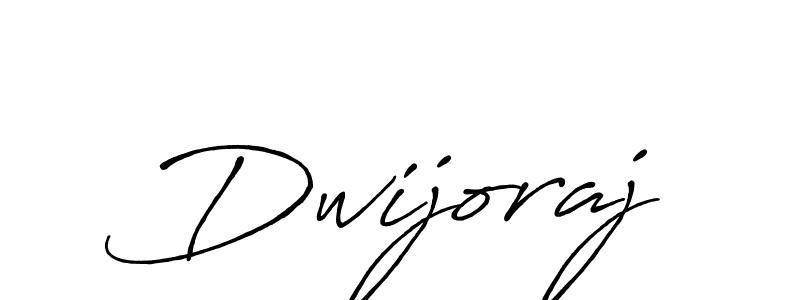 Use a signature maker to create a handwritten signature online. With this signature software, you can design (Antro_Vectra_Bolder) your own signature for name Dwijoraj. Dwijoraj signature style 7 images and pictures png