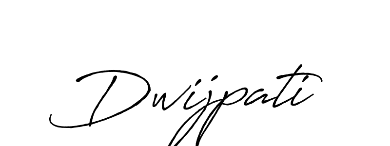 How to make Dwijpati name signature. Use Antro_Vectra_Bolder style for creating short signs online. This is the latest handwritten sign. Dwijpati signature style 7 images and pictures png