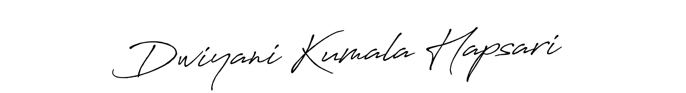 How to make Dwiyani Kumala Hapsari signature? Antro_Vectra_Bolder is a professional autograph style. Create handwritten signature for Dwiyani Kumala Hapsari name. Dwiyani Kumala Hapsari signature style 7 images and pictures png