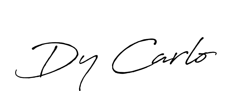 Antro_Vectra_Bolder is a professional signature style that is perfect for those who want to add a touch of class to their signature. It is also a great choice for those who want to make their signature more unique. Get Dy Carlo name to fancy signature for free. Dy Carlo signature style 7 images and pictures png