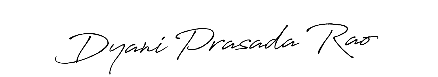 How to make Dyani Prasada Rao name signature. Use Antro_Vectra_Bolder style for creating short signs online. This is the latest handwritten sign. Dyani Prasada Rao signature style 7 images and pictures png