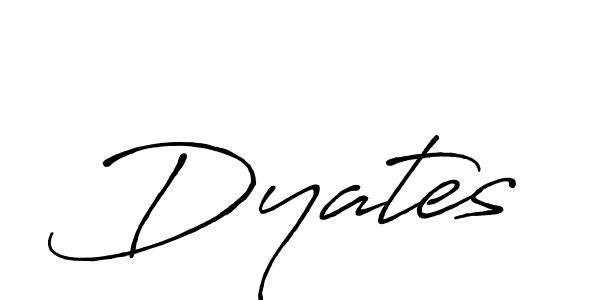 It looks lik you need a new signature style for name Dyates. Design unique handwritten (Antro_Vectra_Bolder) signature with our free signature maker in just a few clicks. Dyates signature style 7 images and pictures png