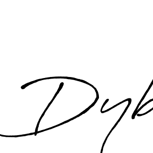 Similarly Antro_Vectra_Bolder is the best handwritten signature design. Signature creator online .You can use it as an online autograph creator for name Dyb. Dyb signature style 7 images and pictures png