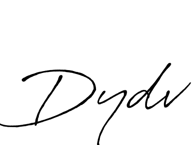 Use a signature maker to create a handwritten signature online. With this signature software, you can design (Antro_Vectra_Bolder) your own signature for name Dydv. Dydv signature style 7 images and pictures png