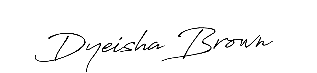 Use a signature maker to create a handwritten signature online. With this signature software, you can design (Antro_Vectra_Bolder) your own signature for name Dyeisha Brown. Dyeisha Brown signature style 7 images and pictures png