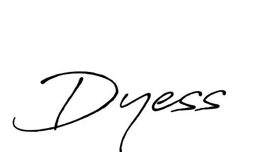 How to make Dyess name signature. Use Antro_Vectra_Bolder style for creating short signs online. This is the latest handwritten sign. Dyess signature style 7 images and pictures png