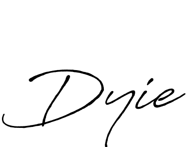 Also You can easily find your signature by using the search form. We will create Dyie name handwritten signature images for you free of cost using Antro_Vectra_Bolder sign style. Dyie signature style 7 images and pictures png