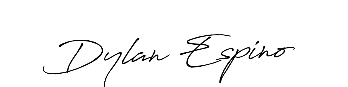 It looks lik you need a new signature style for name Dylan Espino. Design unique handwritten (Antro_Vectra_Bolder) signature with our free signature maker in just a few clicks. Dylan Espino signature style 7 images and pictures png