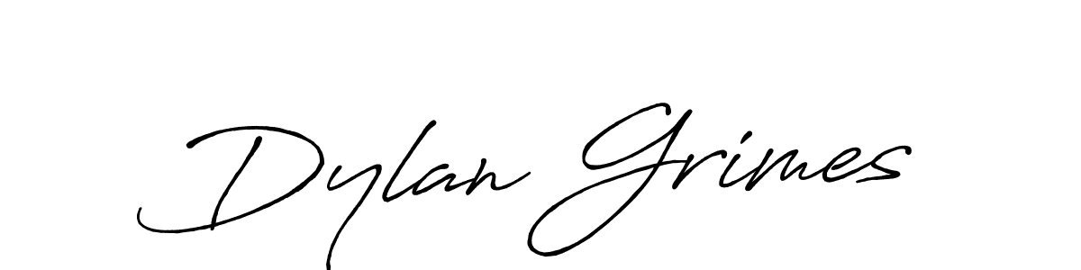 Design your own signature with our free online signature maker. With this signature software, you can create a handwritten (Antro_Vectra_Bolder) signature for name Dylan Grimes. Dylan Grimes signature style 7 images and pictures png