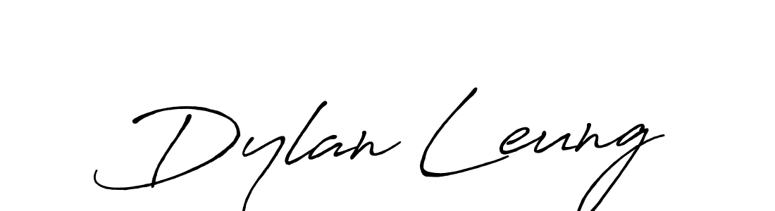 The best way (Antro_Vectra_Bolder) to make a short signature is to pick only two or three words in your name. The name Dylan Leung include a total of six letters. For converting this name. Dylan Leung signature style 7 images and pictures png