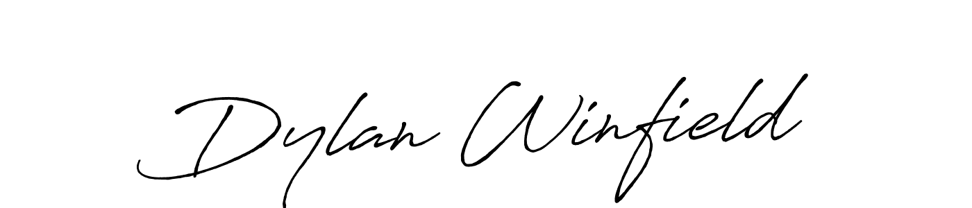 Use a signature maker to create a handwritten signature online. With this signature software, you can design (Antro_Vectra_Bolder) your own signature for name Dylan Winfield. Dylan Winfield signature style 7 images and pictures png