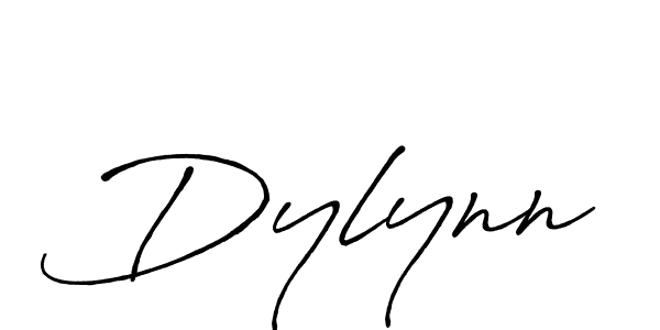 Make a beautiful signature design for name Dylynn. With this signature (Antro_Vectra_Bolder) style, you can create a handwritten signature for free. Dylynn signature style 7 images and pictures png
