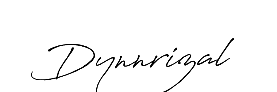 Design your own signature with our free online signature maker. With this signature software, you can create a handwritten (Antro_Vectra_Bolder) signature for name Dynnrizal. Dynnrizal signature style 7 images and pictures png