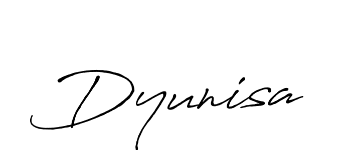 Make a short Dyunisa signature style. Manage your documents anywhere anytime using Antro_Vectra_Bolder. Create and add eSignatures, submit forms, share and send files easily. Dyunisa signature style 7 images and pictures png