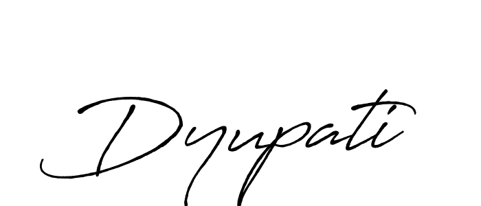 Similarly Antro_Vectra_Bolder is the best handwritten signature design. Signature creator online .You can use it as an online autograph creator for name Dyupati. Dyupati signature style 7 images and pictures png