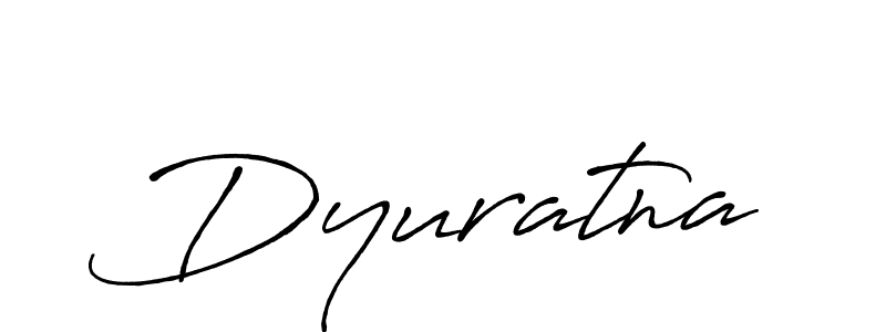 How to make Dyuratna signature? Antro_Vectra_Bolder is a professional autograph style. Create handwritten signature for Dyuratna name. Dyuratna signature style 7 images and pictures png