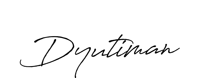 It looks lik you need a new signature style for name Dyutiman. Design unique handwritten (Antro_Vectra_Bolder) signature with our free signature maker in just a few clicks. Dyutiman signature style 7 images and pictures png