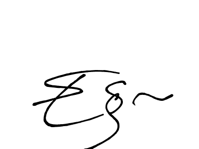 You should practise on your own different ways (Antro_Vectra_Bolder) to write your name (E§~) in signature. don't let someone else do it for you. E§~ signature style 7 images and pictures png