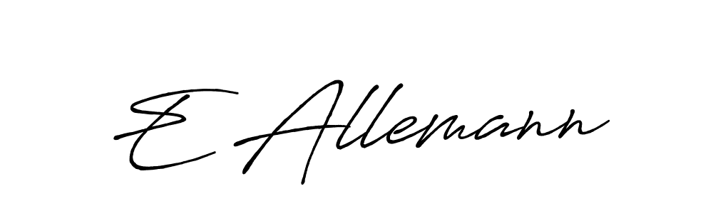 Similarly Antro_Vectra_Bolder is the best handwritten signature design. Signature creator online .You can use it as an online autograph creator for name E Allemann. E Allemann signature style 7 images and pictures png