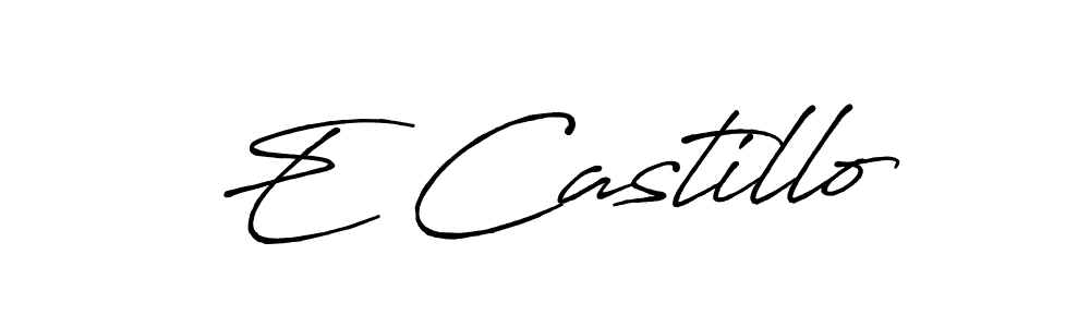 Best and Professional Signature Style for E Castillo. Antro_Vectra_Bolder Best Signature Style Collection. E Castillo signature style 7 images and pictures png