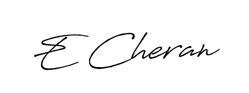 Best and Professional Signature Style for E Cheran. Antro_Vectra_Bolder Best Signature Style Collection. E Cheran signature style 7 images and pictures png